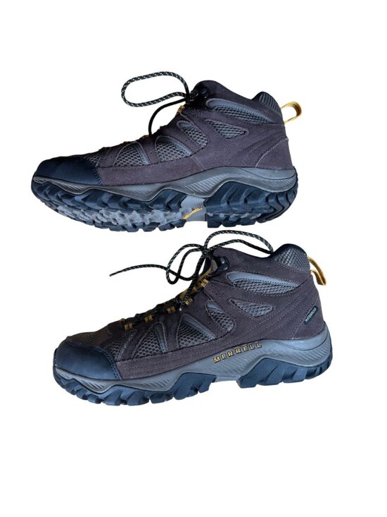 Merrell Oakcreek Mid Waterproof Hiking Boots in Espresso Brown Men\'s Size 12W main image 6